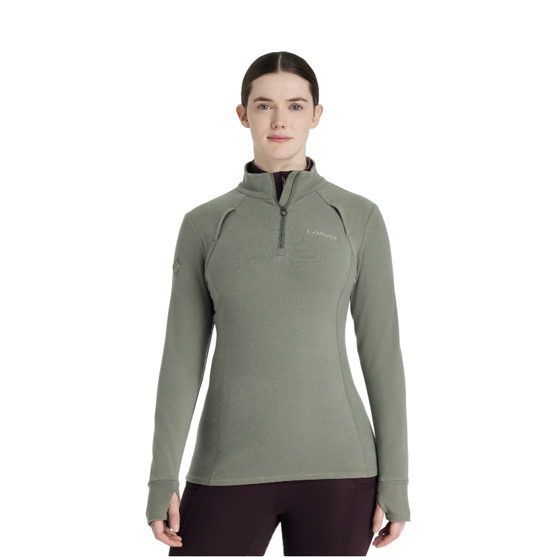Lemieux - Polaire à col zippé femme Frances rosemary