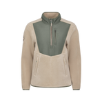 LeMieux - Dames bi-materiaal zip-neck fleece Clara rosemary | - Ohlala