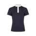 Lemieux - Junior wedstrijdpolo korte mouwen Young Rider Belle marine | - Ohlala