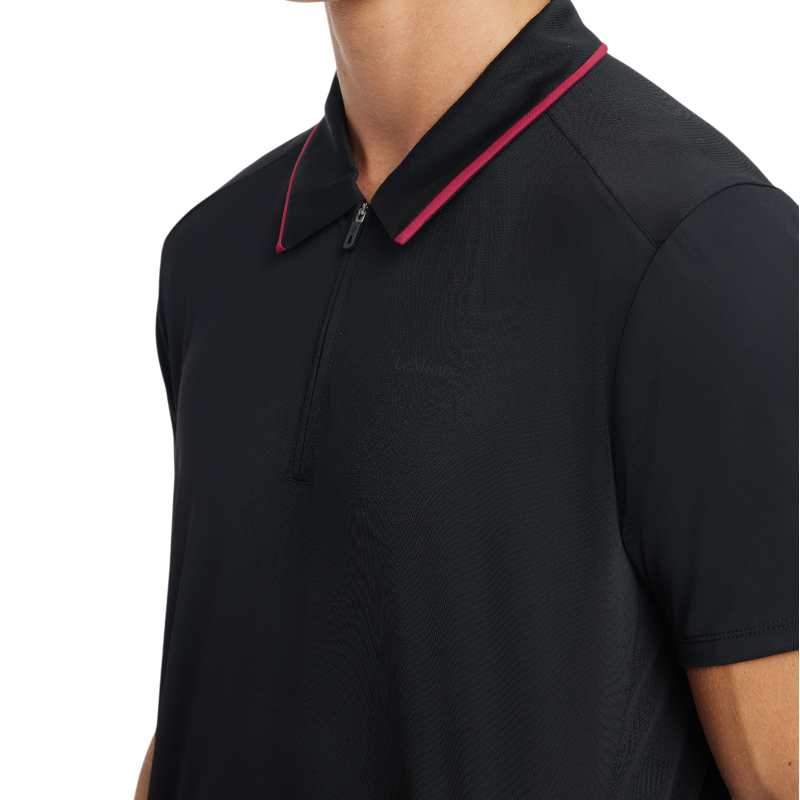 Lemieux - Polo homme Performance noir