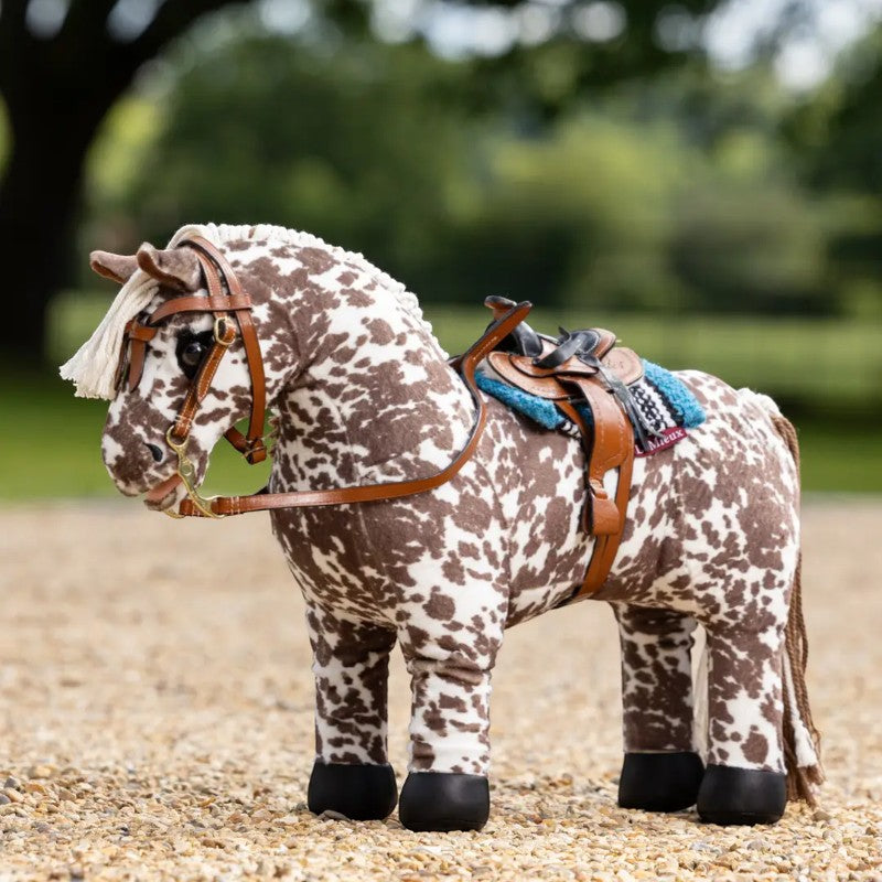 Lemieux - Selle western pour Toy Pony tan