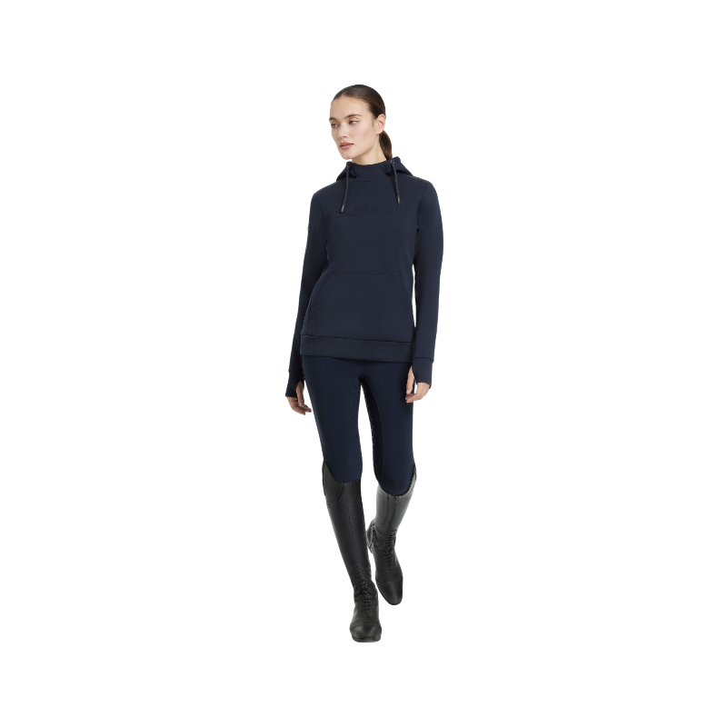 Lemieux - Sweat à capuche femme Classique marine | - Ohlala