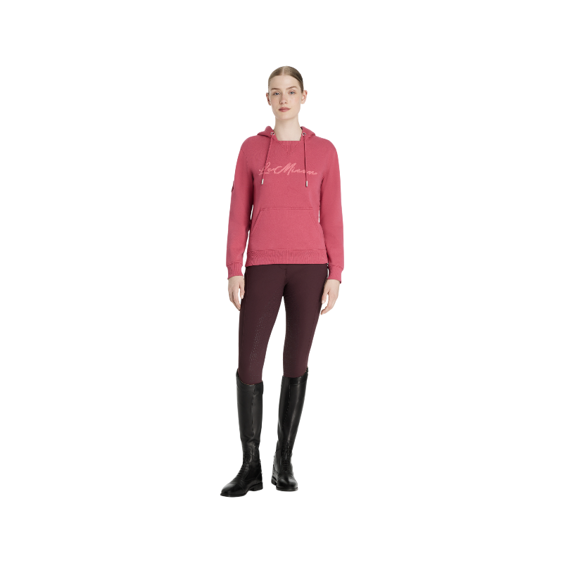 Lemieux - Sweat à capuche femme Elspeth cranberry