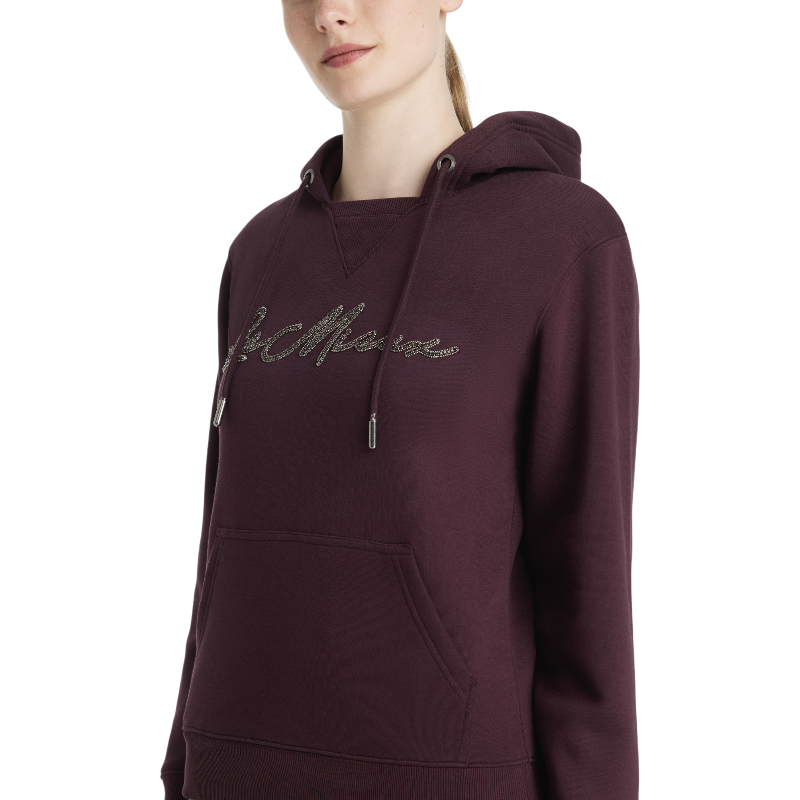 Lemieux - Sweat à capuche femme Elspeth damson