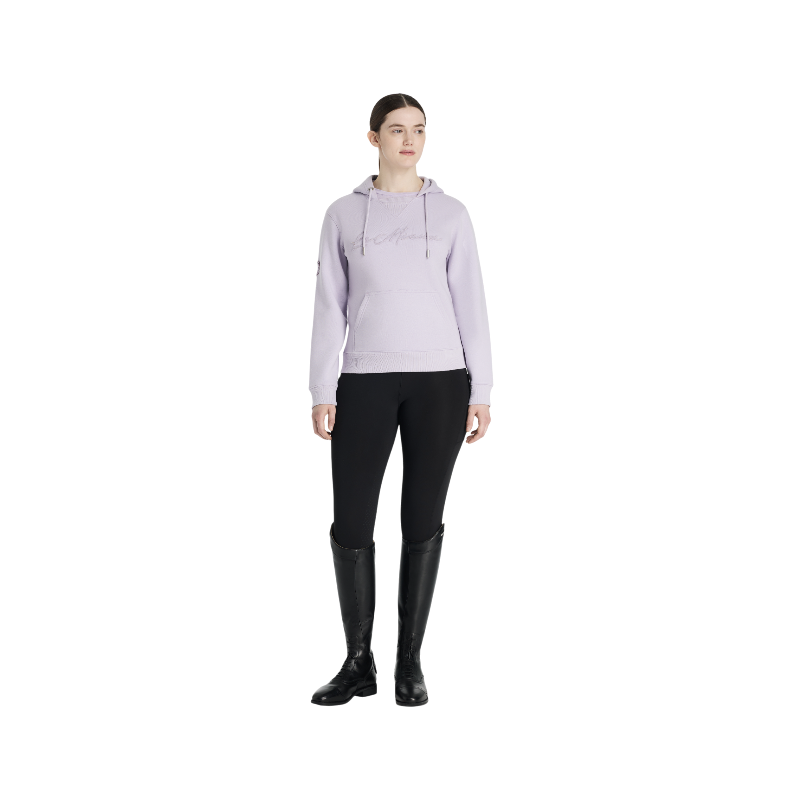 Lemieux - Sweat à capuche femme Elspeth lilac