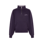 Lemieux - Sweater met ritskraag kinderen Young Rider Kate juniper/ lilac | - Ohlala