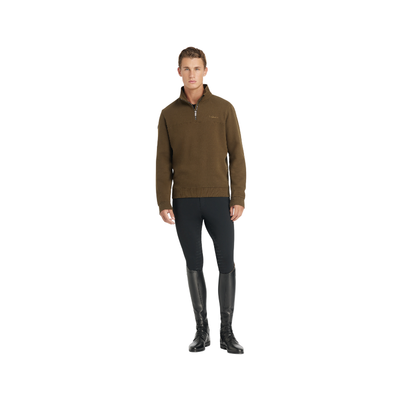 Lemieux - Sweat col zippé homme alpine