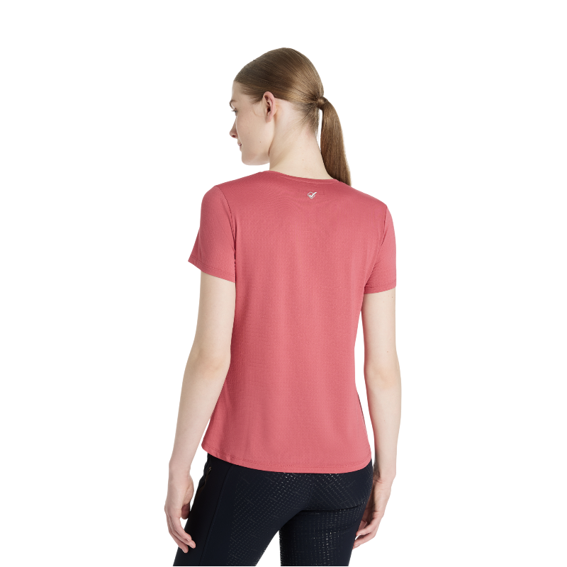 Lemieux - T-shirt manches courtes femme Sport cranberry