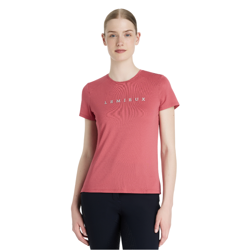 Lemieux - T-shirt manches courtes femme Sport cranberry