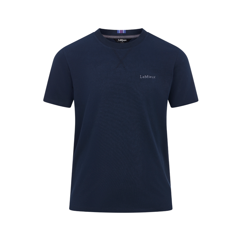Lemieux - T-shirt manches courtes homme marine