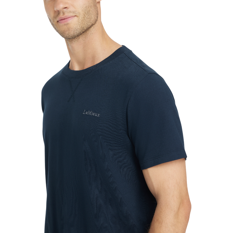 Lemieux - T-shirt manches courtes homme marine