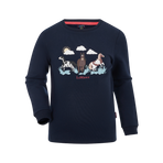 Lemieux - Longsleeve voor kinderen Mini Poppy marine | - Ohlala