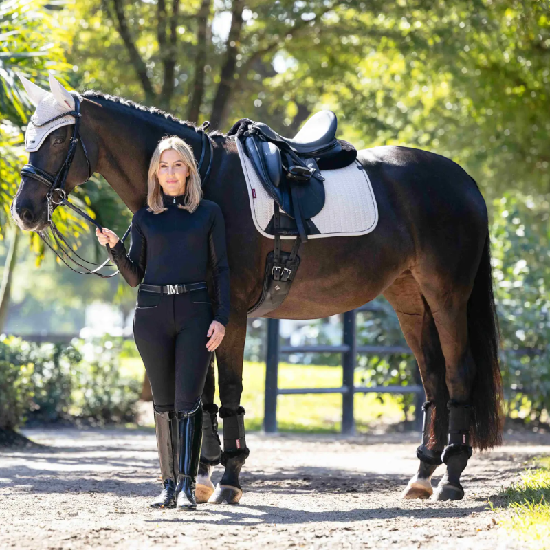 Lemieux - Tapis de dressage Finesse stone | - Ohlala