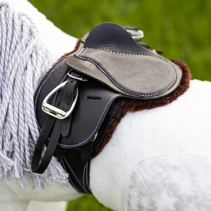 Lemieux - Tapis de selle pour Toy Pony Showing Numnah marron | - Ohlala