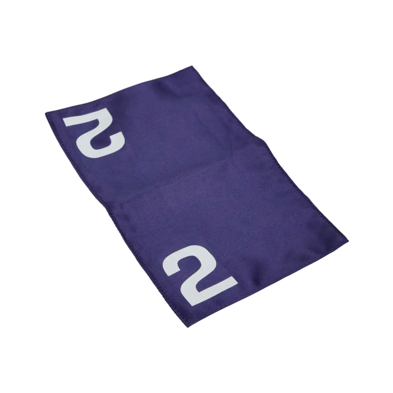 Lemieux - Tapis et cagoule de course pour Toy Pony marine et rouge