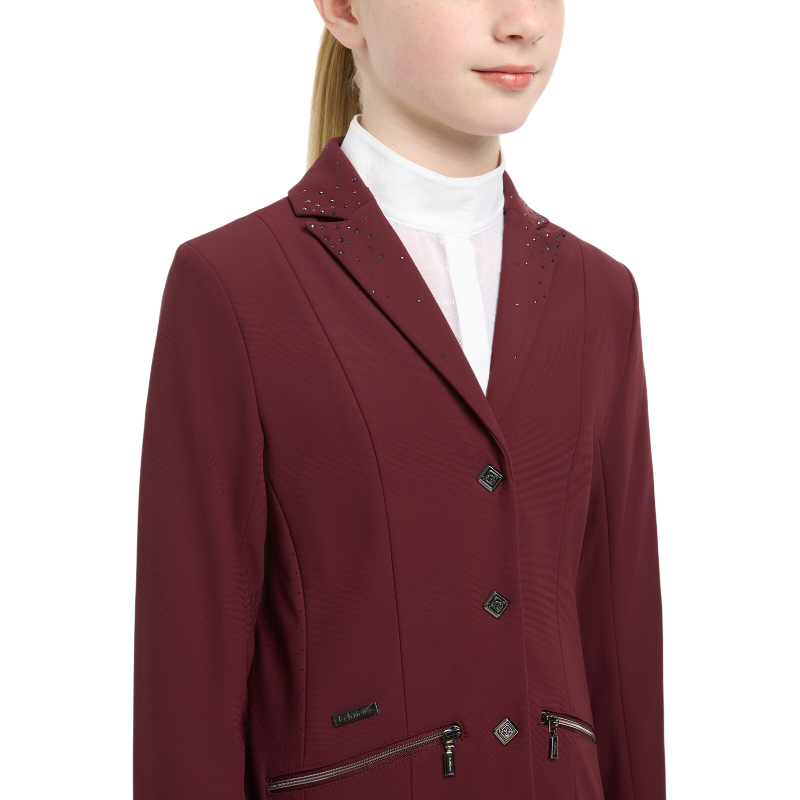 Lemieux - Veste de concours fille Junior Pro bordeaux | - Ohlala