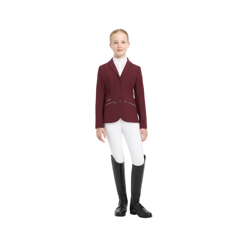 Lemieux - Veste de concours fille Junior Pro bordeaux | - Ohlala