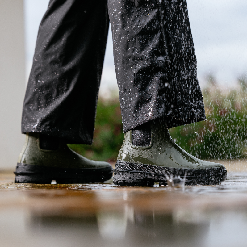 LeMieux - Bottines de pluie femme Bramshaw olive | - Ohlala