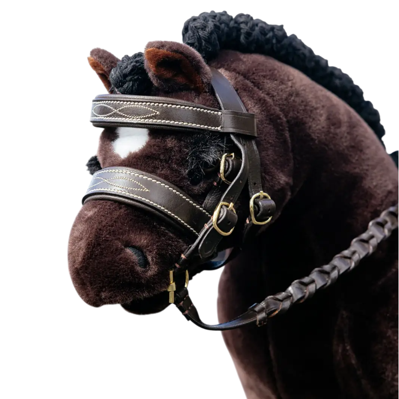 Lemieux - Bridon pour Toy Pony Hunter marron | - Ohlala