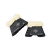 Lemieux - Motionflex belbootjes met bont zwart/ naturel | - Ohlala