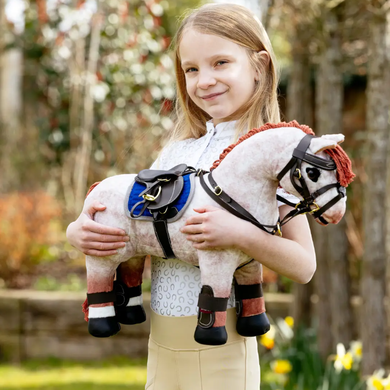 Lemieux - Guêtres pour peluche Toy Pony Capella marron | - Ohlala