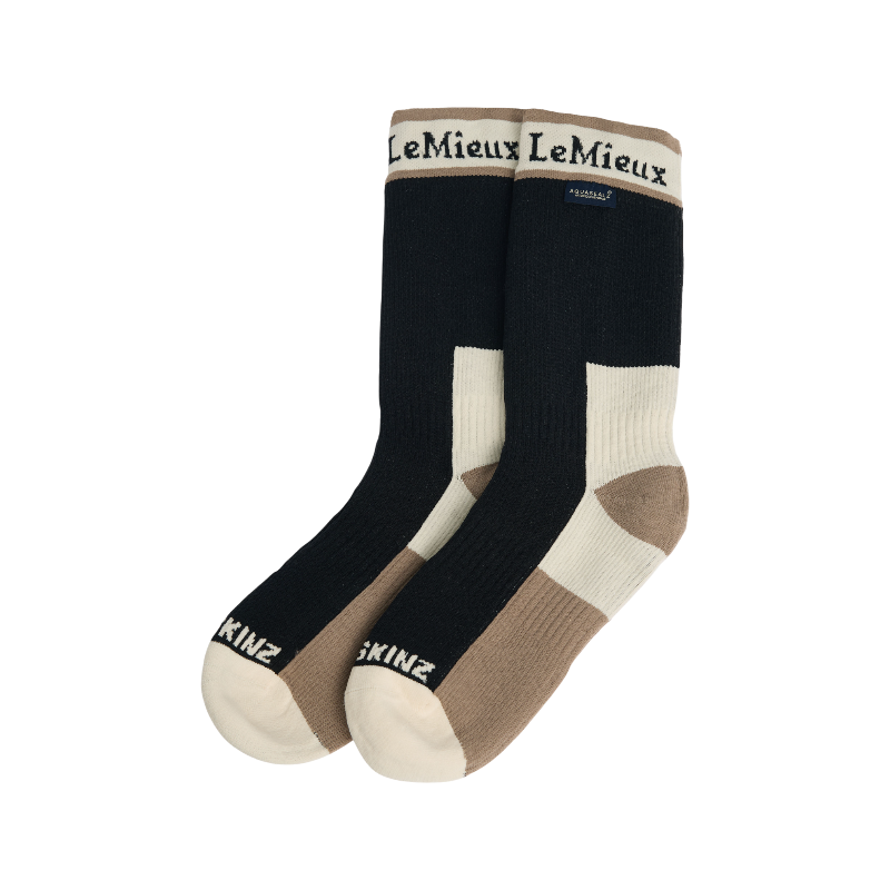 LeMieux - Chaussettes d'équitation imperméables Sealskinz noir