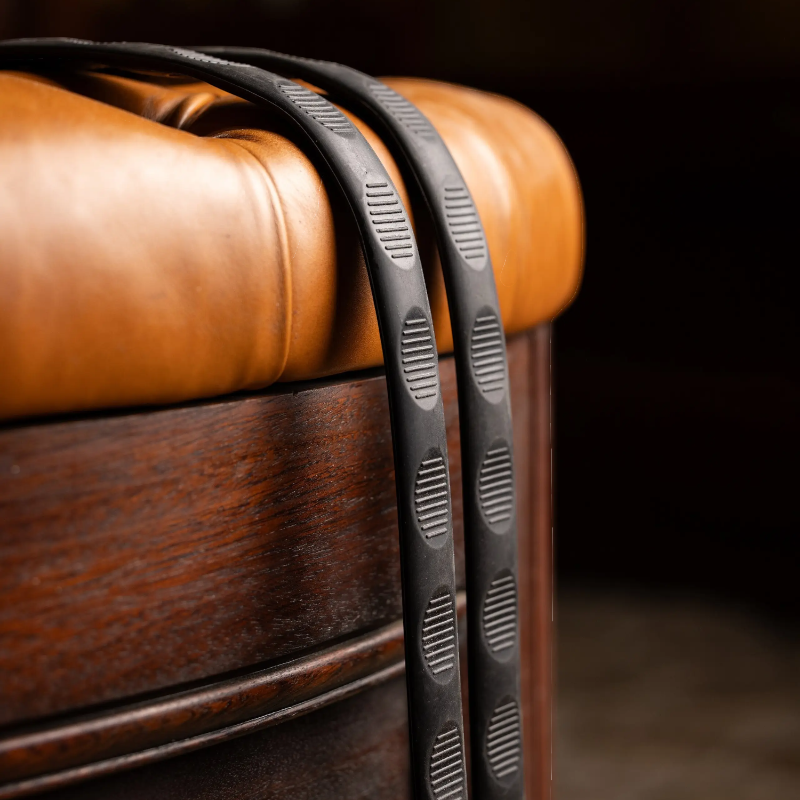 Lemieux - Rênes Magna Grip marron/ argent | - Ohlala