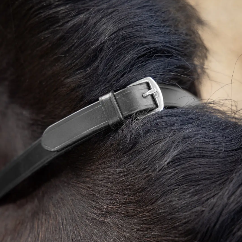 Lemieux - Rênes Magna Grip noir/ argent | - Ohlala