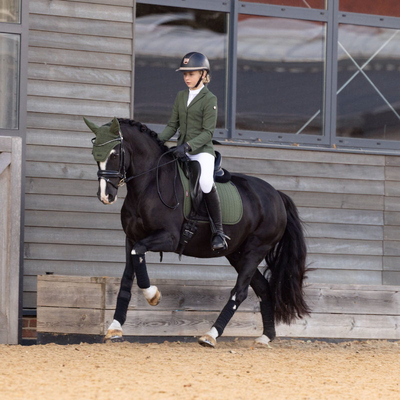 LeMieux - Tapis de dressage Square Essence pine vert