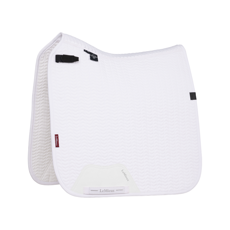LeMieux - Tapis de dressage Square Essence blanc | - Ohlala