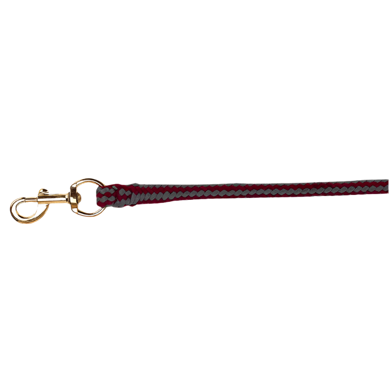 Norton - Longe d'attache Polypropylène Soft bordeaux/ gris