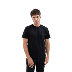 SG - Unisex T-shirt met korte mouwen Lucky zwart | - Ohlala