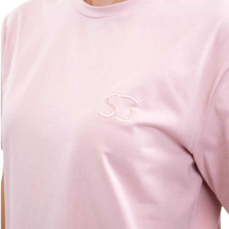 SG - Unisex T-shirt met korte mouwen Lucky pioen | - Ohlala