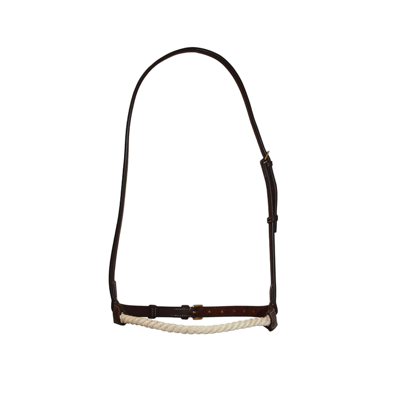 Canter - Muserolle corde Noir | - Ohlala