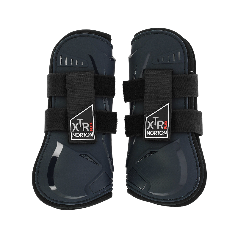 Norton - Guêtres ouvertes XTR Flex Velcro marine | - Ohlala