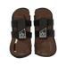 Norton - Open beenbeschermers XTR Flex Velcro bruin | - Ohlala