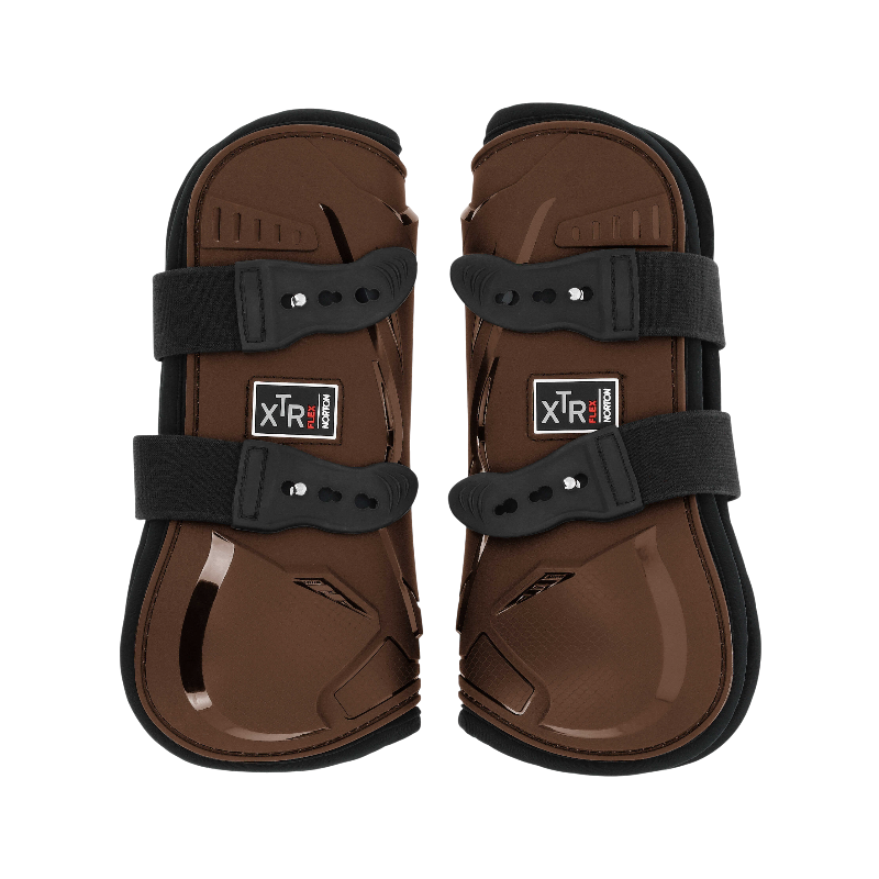 Norton - Guêtres ouvertes XTR Flex à boutons marron