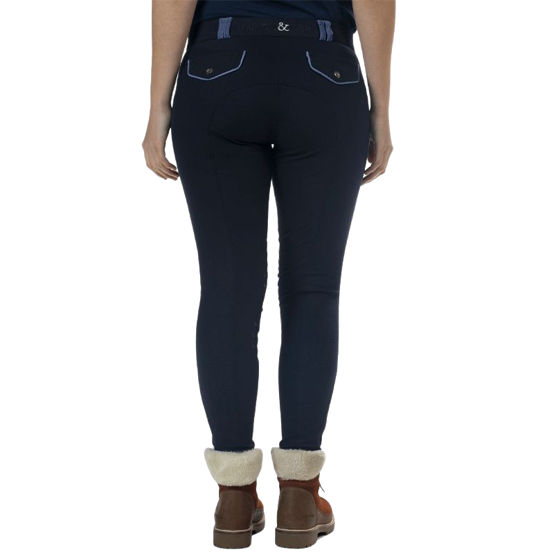 Flags & Cup - Pantalon d'équitation fille Orillia marine | - Ohlala