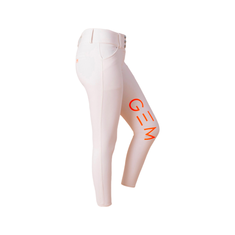 GEM - Pantalon d'équitation femme Max blanc | - Ohlala
