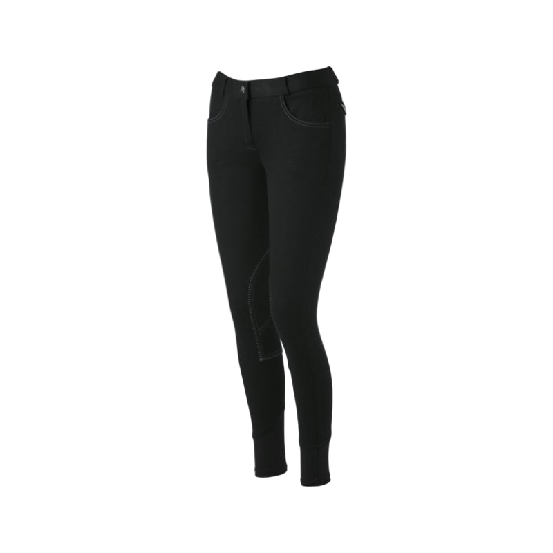Equithème - Pantalon d'équitation femme Pro noir | - Ohlala