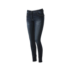 Equithème - Pantalon d'équitation femme Jean Texas marine | - Ohlala