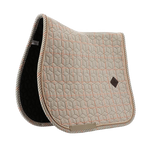 Kentucky Horsewear - Tapis de selle Pied de Poule beige | - Ohlala