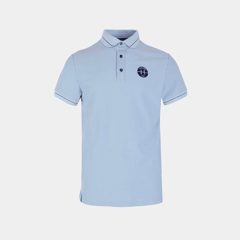 Harcour - Polo Homme Pampelonne bleu | - Ohlala