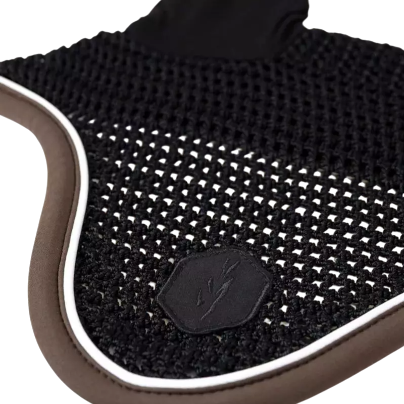 Pro Confort - Bonnet pour chevaux Dynax noir/ marron | - Ohlala