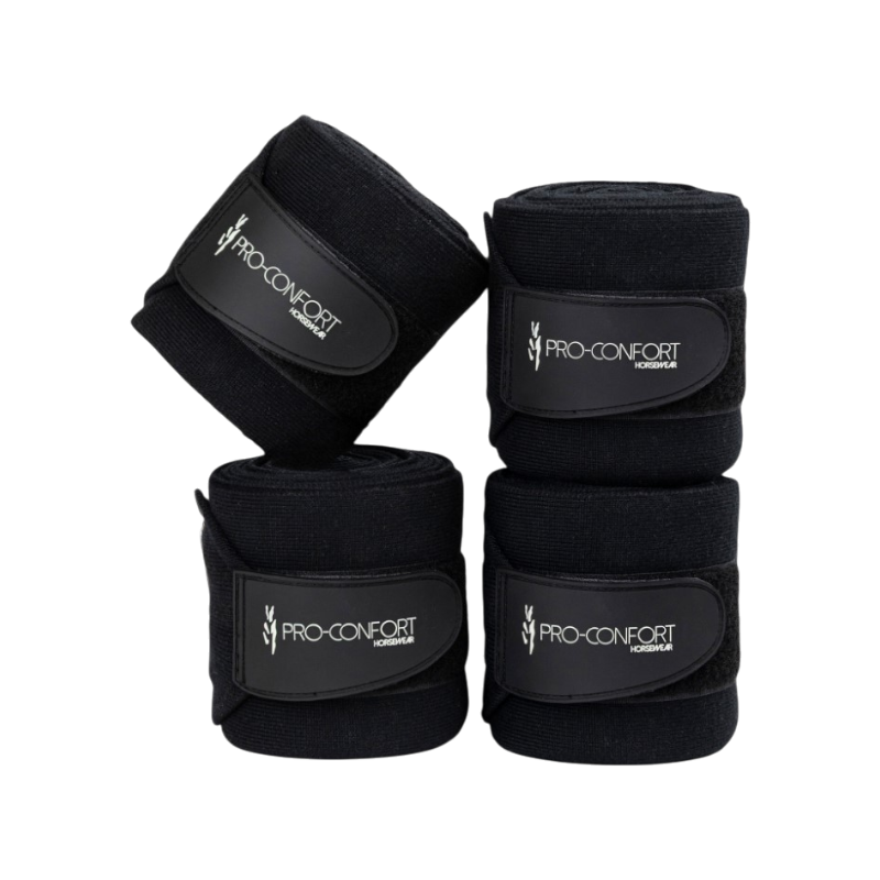 Pro Confort - Bandes de repos Pim (x4) noir