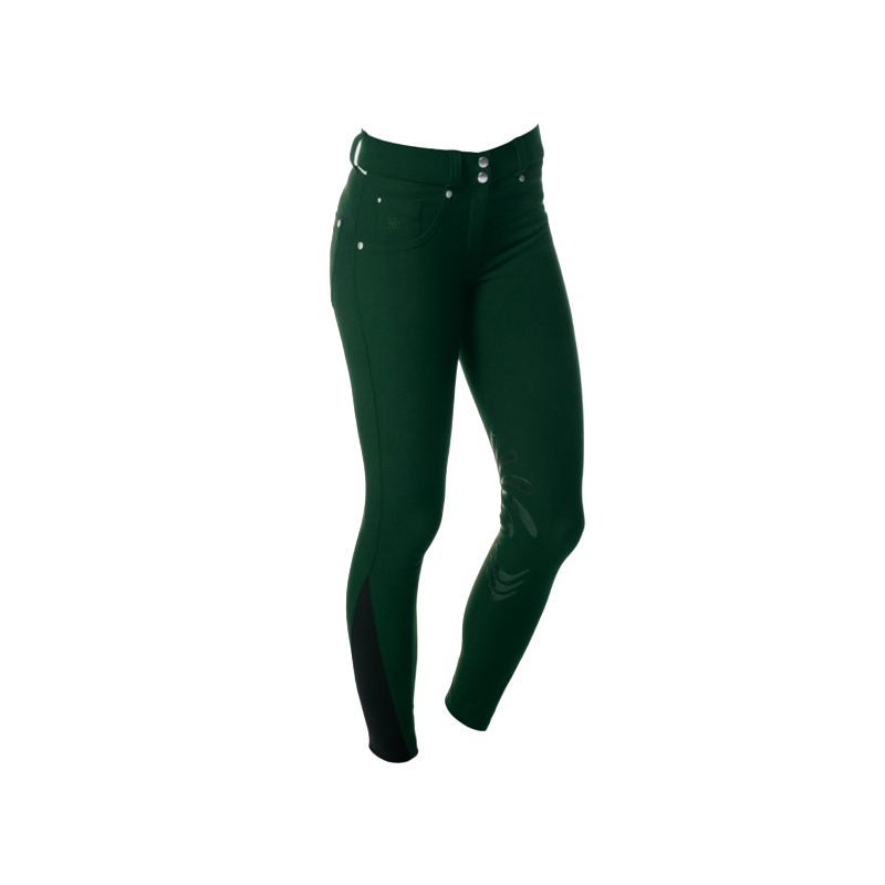 Flags & Cup - Pantalon d'équitation femme Push up Vert forêt | - Ohlala