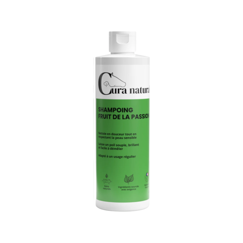 Cura Naturale - Recharge démêlant et lustrant pour chevaux fruit de la passion