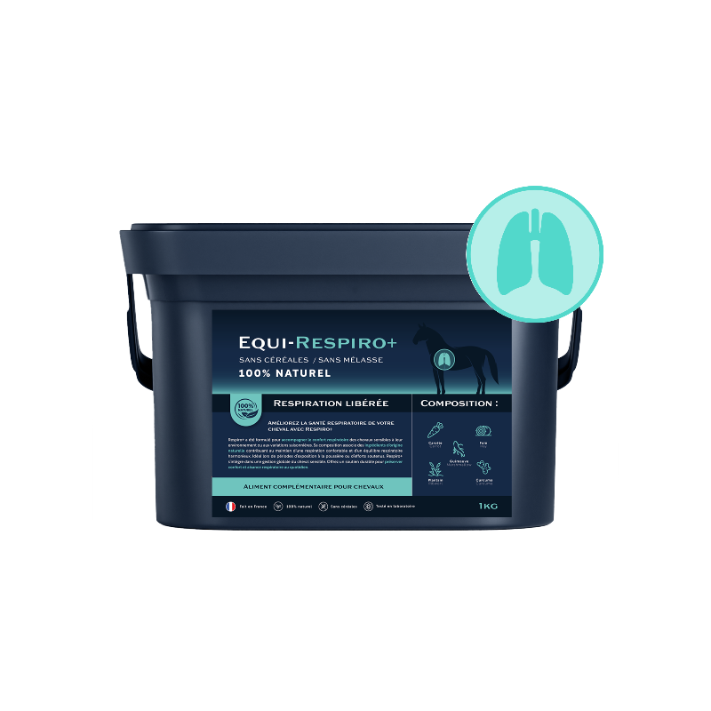 Equimojo - Complément alimentaire respiration Equi-Respiro+
