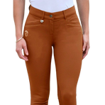 Jump'In - Pantalon d'équitation femme Super X safran | - Ohlala