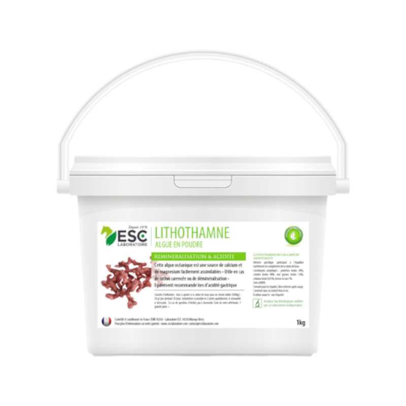 ESC Laboratoire - Complément alimentaire Lithothamne remiéralisation et acidité gastrique | - Ohlala